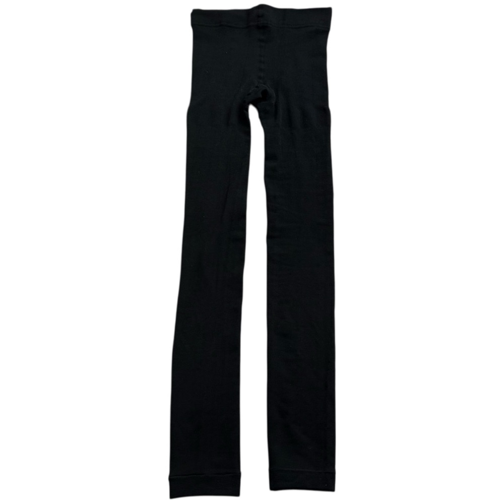 MixIt Women’s Black Fleece Lined Stretch Tights Thermal Leggings M/L‎